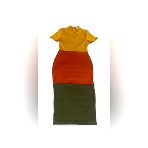 Small multicolored woman’s dress